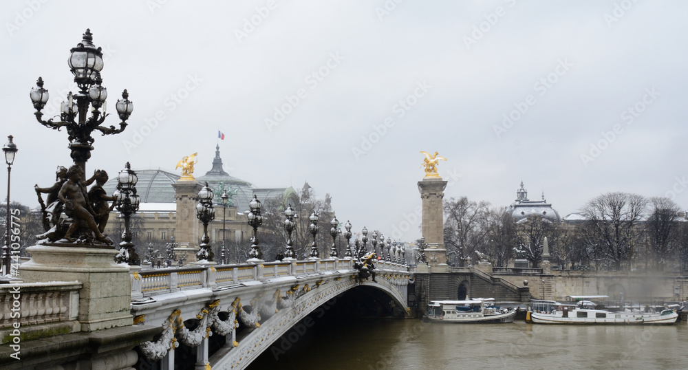 Fototapeta premium PONT ALEXANDRE III PARIS