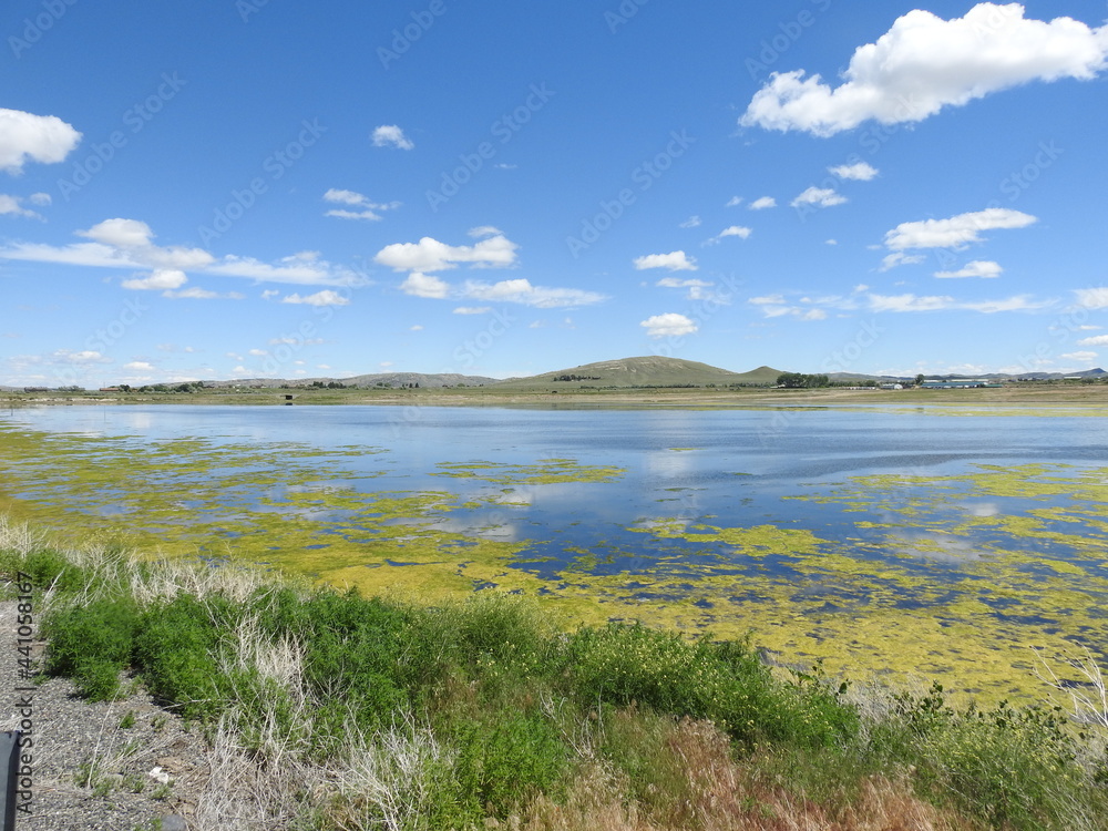 Beck And Alkali Lakes, Wyoming