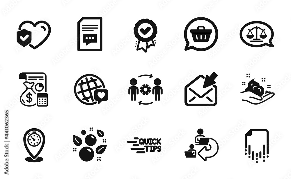 Vector set of World brand, Skin care and Approved award icons simple set. Engineering team, Education and Justice scales icons. Clean bubbles, Open mail and Timer signs. Vector Vector set of World brand, Skin care and Approved award icons simple set. Engineering team, Education and Justice scales icons. Clean bubbles, Open mail and Timer signs. Vector