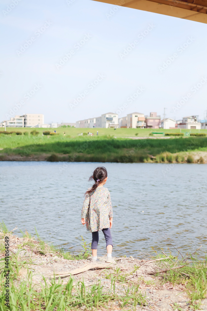 Fototapeta premium 6歳の女の子