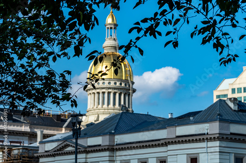 Obraz na płótnie New Jersey State Capitol Building - Trenton, NJ w salonie