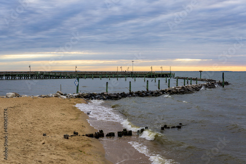 pier on the beach