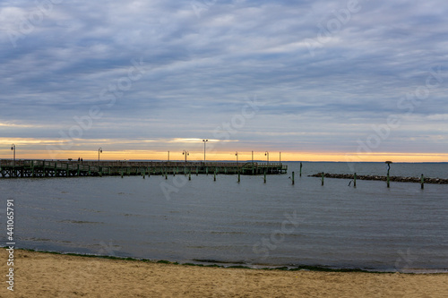 pier on the beach