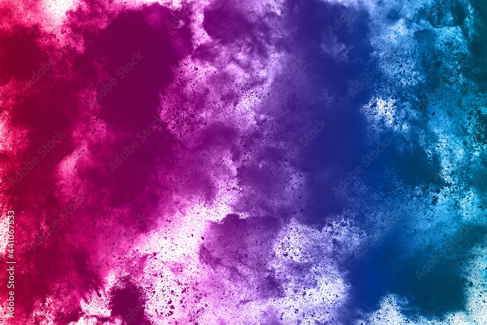 abstract powder splatted background. Colorful powder explosion on white background. Colored cloud. Colorful dust explode. Paint Holi. abstract powder splatted background. Colorful powder explosion on white background. Colored cloud. Colorful dust explode. Paint Holi.