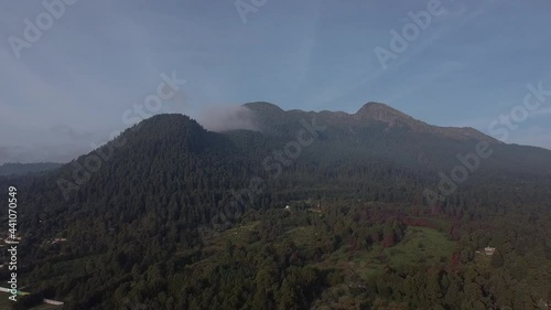 morning in the mountains