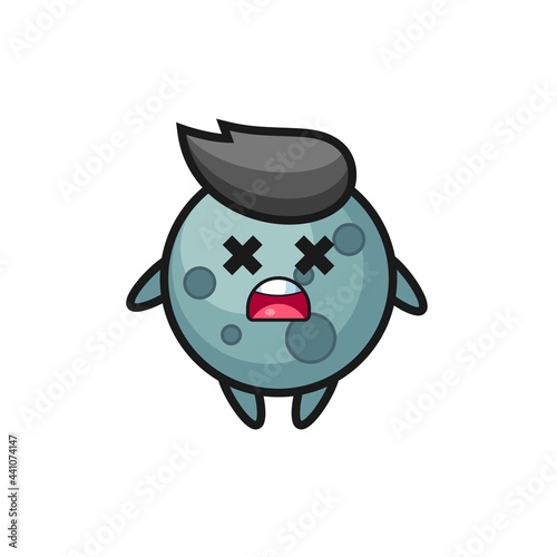 the dead asteroid mascot character