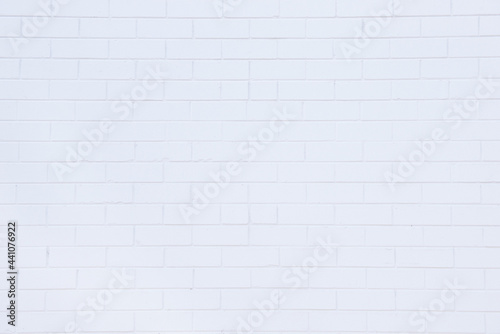 Background of white brick wall texture