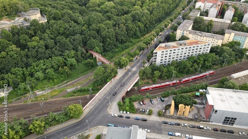 view of the city