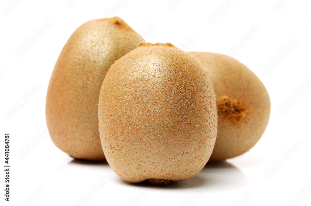 kiwi fruit on white background kiwi fruit on white background