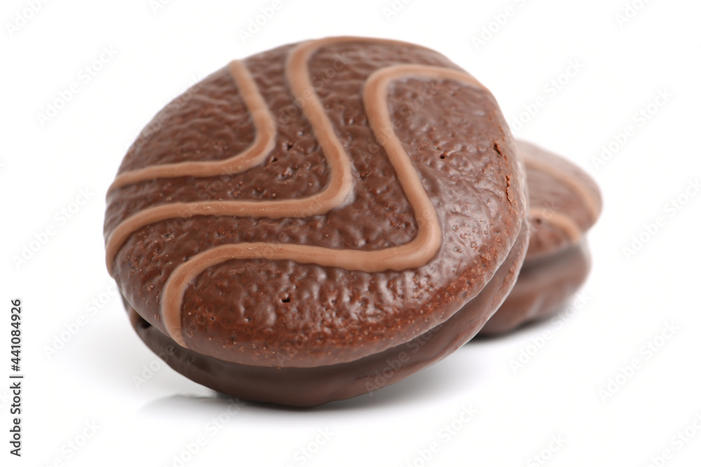 chocolate cake on white background chocolate cake on white background