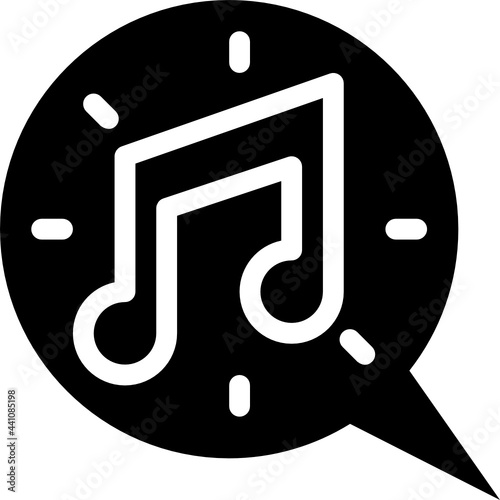 song glyph icon