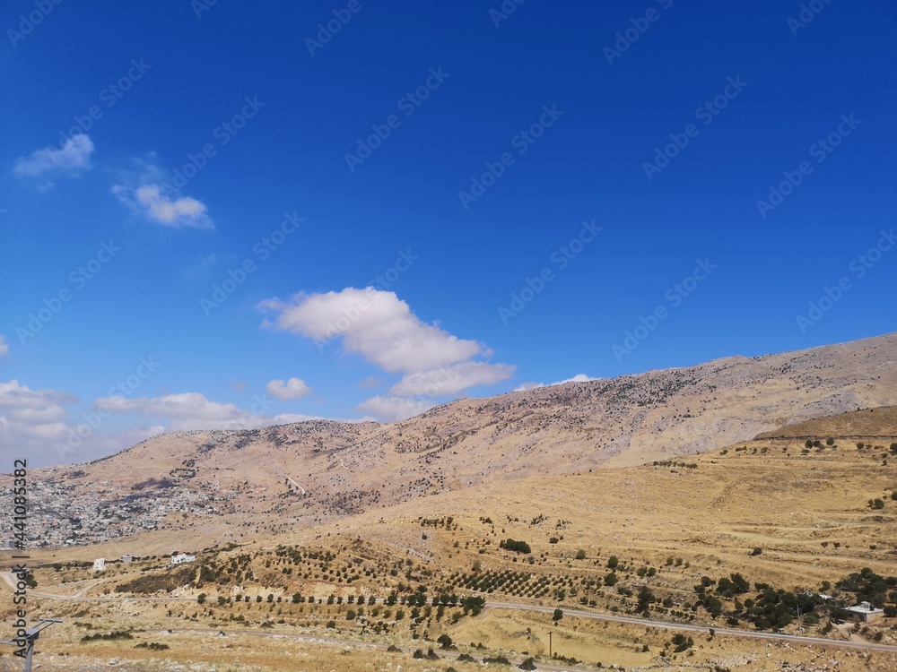 valley of Hermon during summer time valley of Hermon during summer time