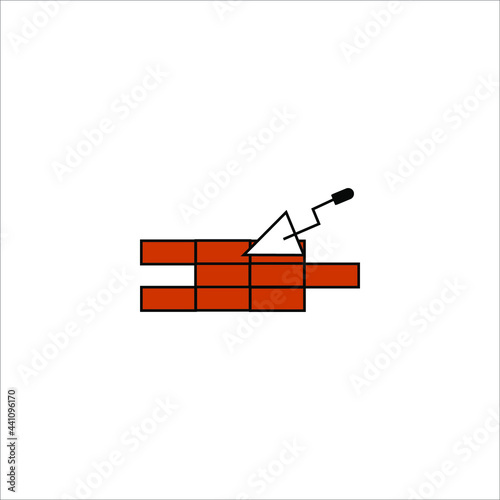 vector bricks symbol icon