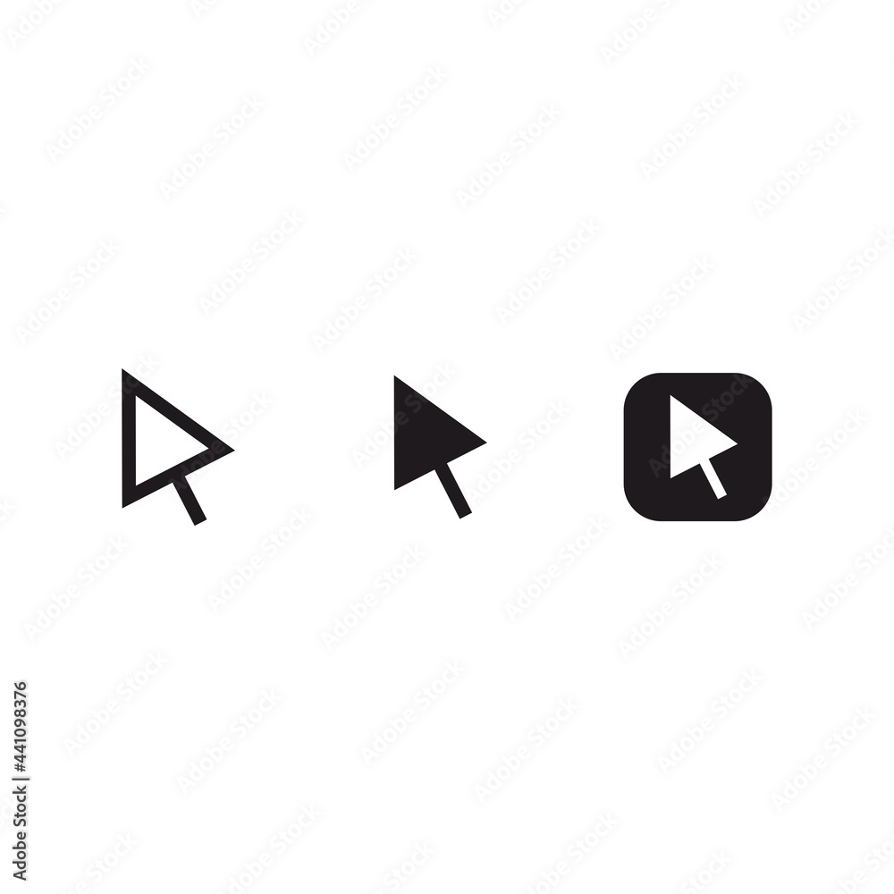three choices of cursor icons that can be used for website needs three choices of cursor icons that can be used for website needs