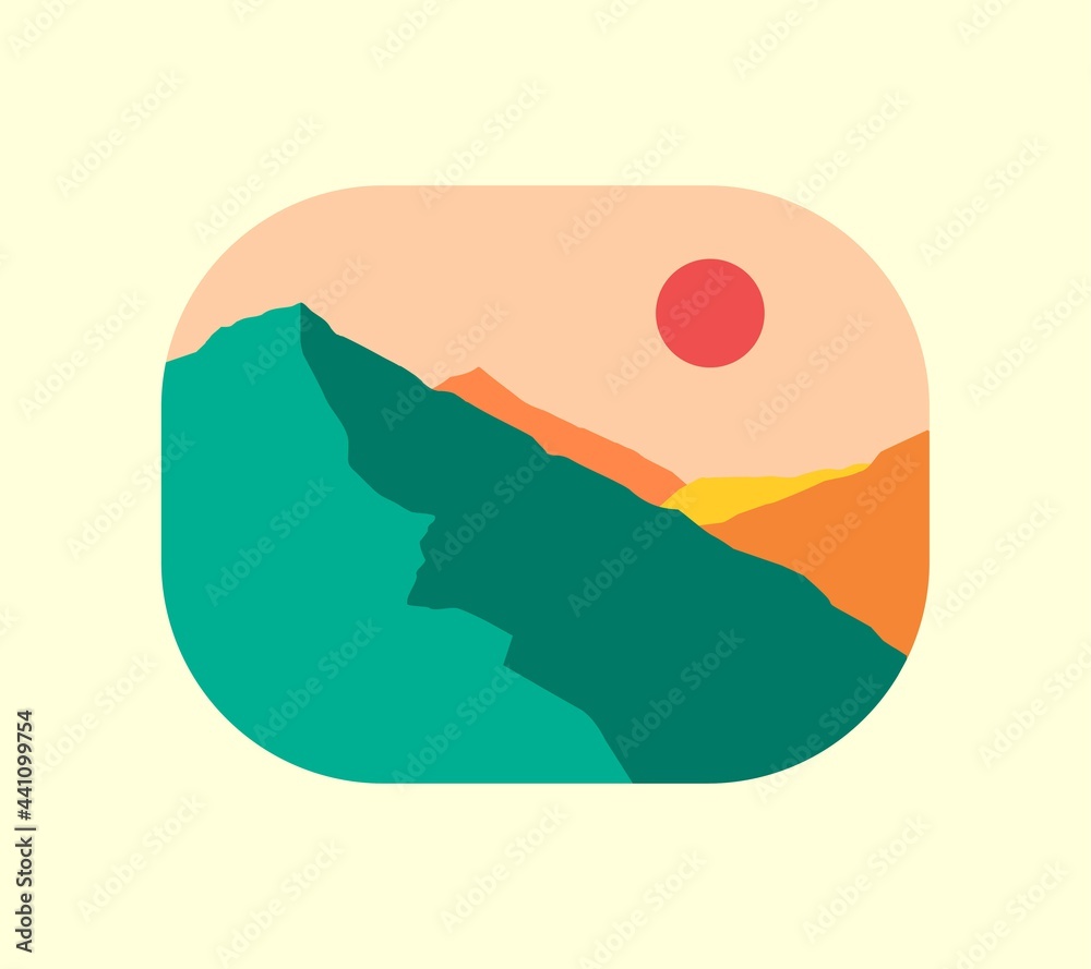 landscape design of mountains and nature landscape design of mountains and nature