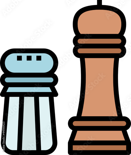 flavoring color outline icon