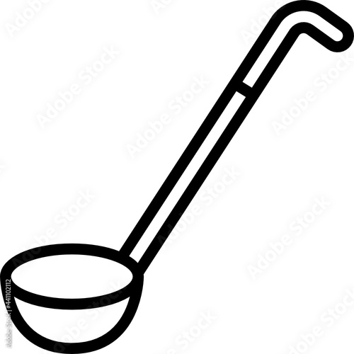 ladle outline icon