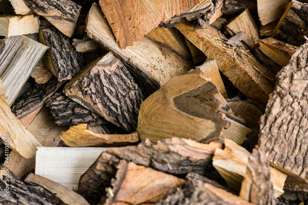 stack of firewood stack of firewood