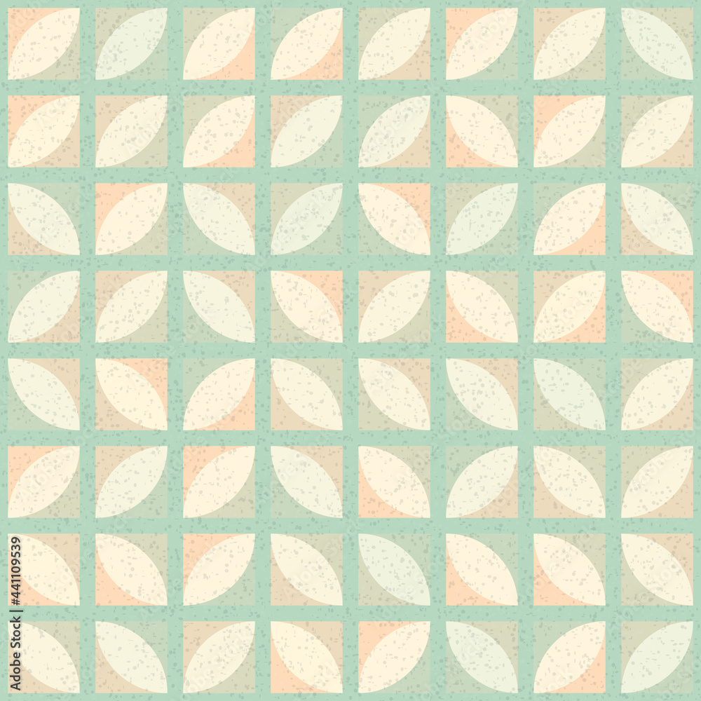 Abstract Geometric Pattern generative computational art illustration