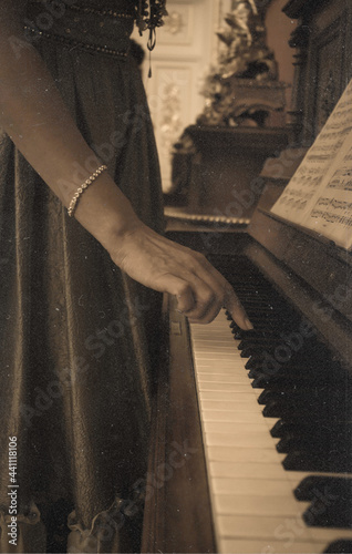 playing the piano last century