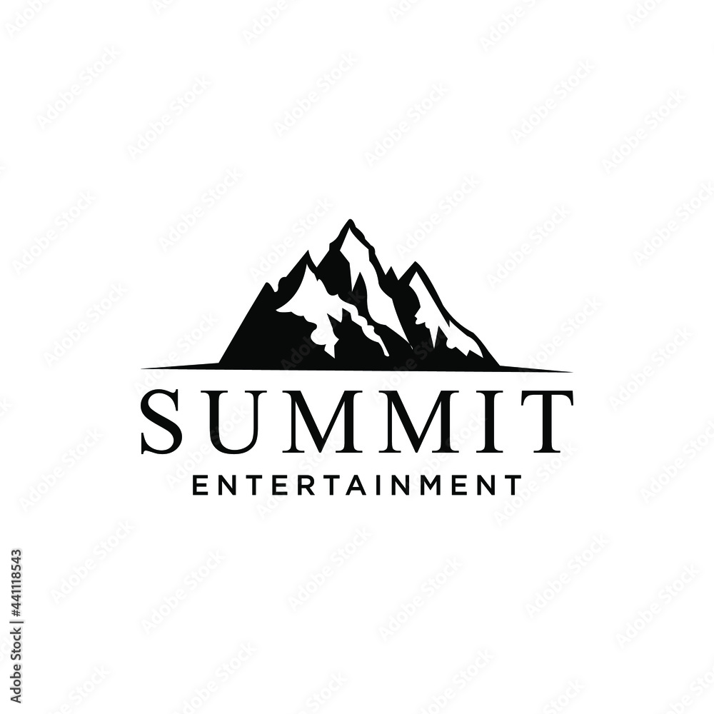 simple mountain adventure logo design inspiration simple mountain adventure logo design inspiration