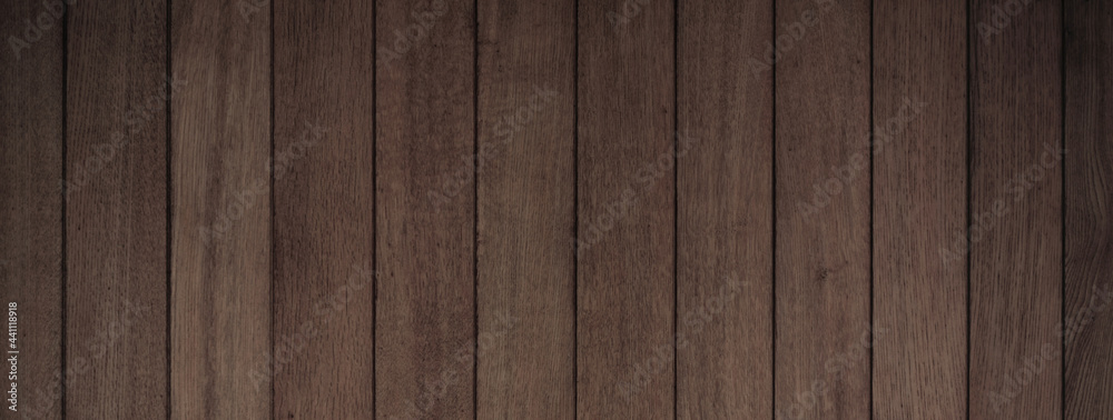 Old wood board wall texture background. Dark brown rustic plank surface as design resource. Old wood board wall texture background. Dark brown rustic plank surface as design resource.