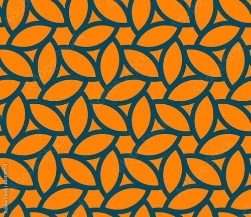 Seamless abstract pattern. Endless ornament. Vector illustration.