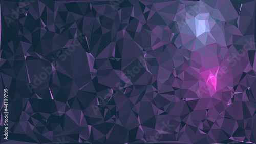 Abstract polygonal background. Triangular geometric pattern. Vector illustration.