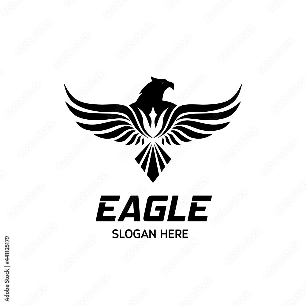eagle with wings eagle with wings