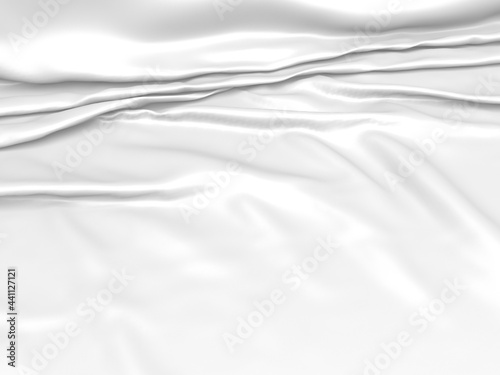 Fototapeta Naklejka Na Ścianę i Meble -  Abstract white fabric texture background