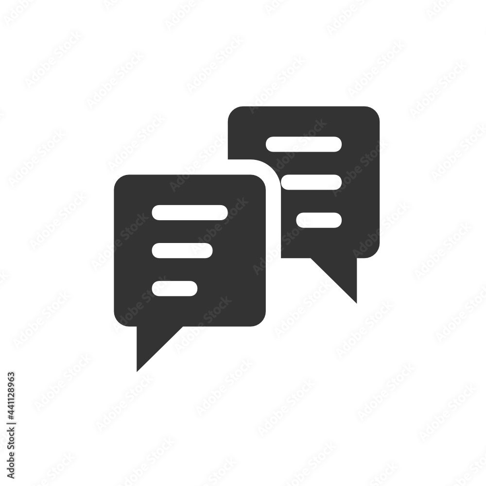 Speech Bubble solid icon Speech Bubble solid icon