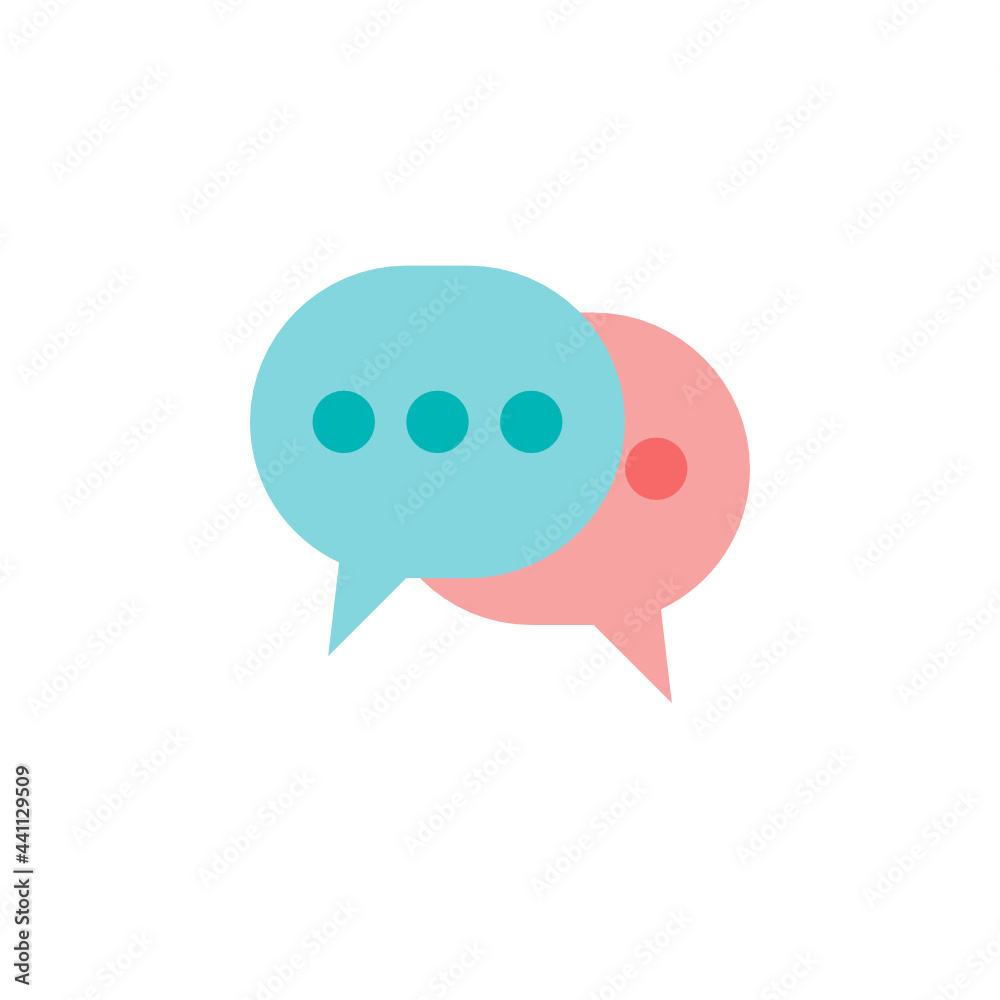 Speech Bubble flat icon Speech Bubble flat icon