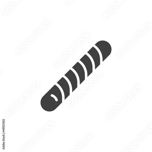 Steel bar vector icon