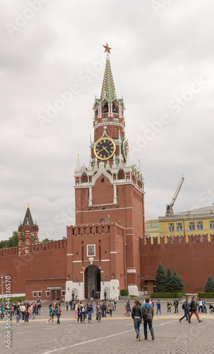 Photography Citizens walk on Red Square