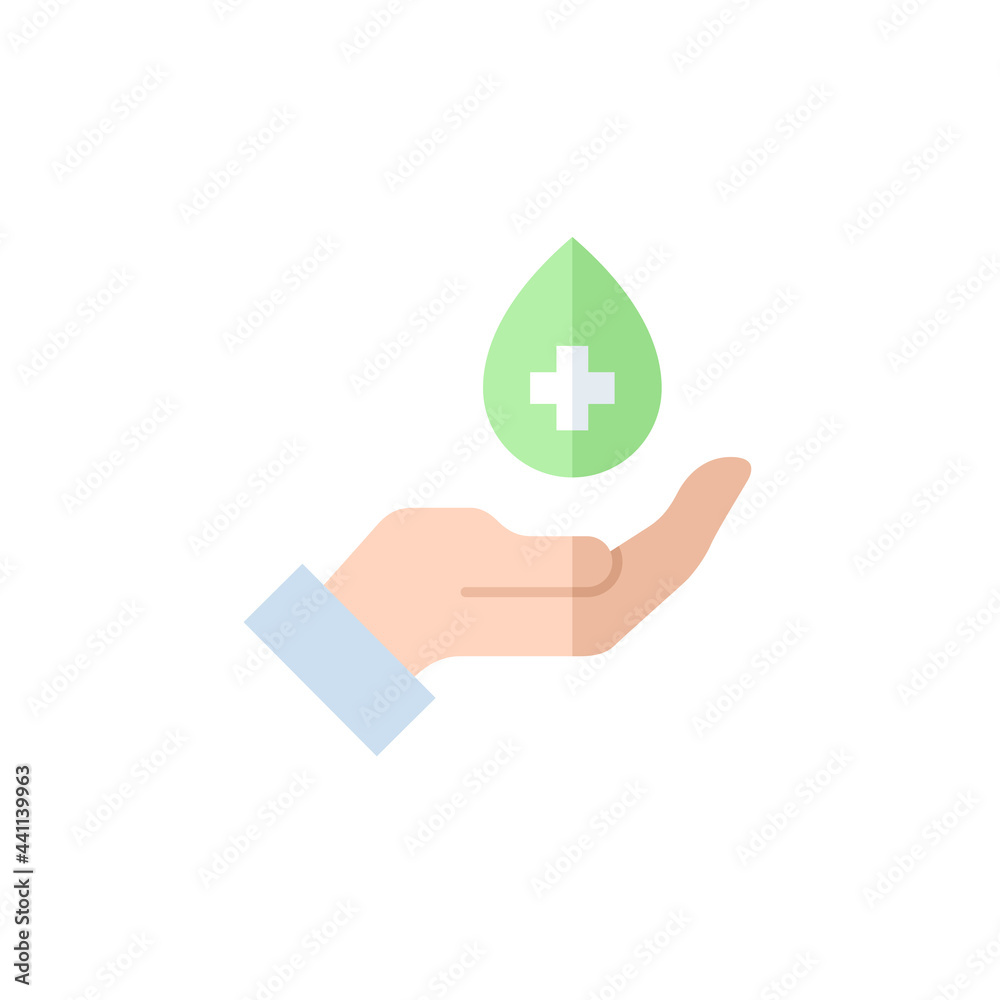 palm with hand sanitizer and drop of antiseptic gel single flat icon isolated on white. outline icon symbol Coronavirus Covid 19 banner disinfect hands flat element palm with hand sanitizer and drop of antiseptic gel single flat icon isolated on white. outline icon symbol Coronavirus Covid 19 banner disinfect hands flat element