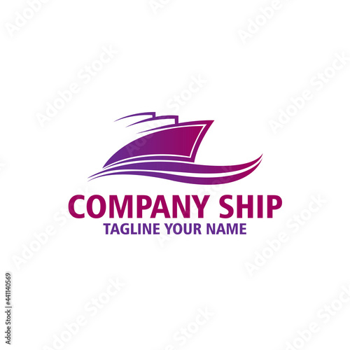 ship logo transportation