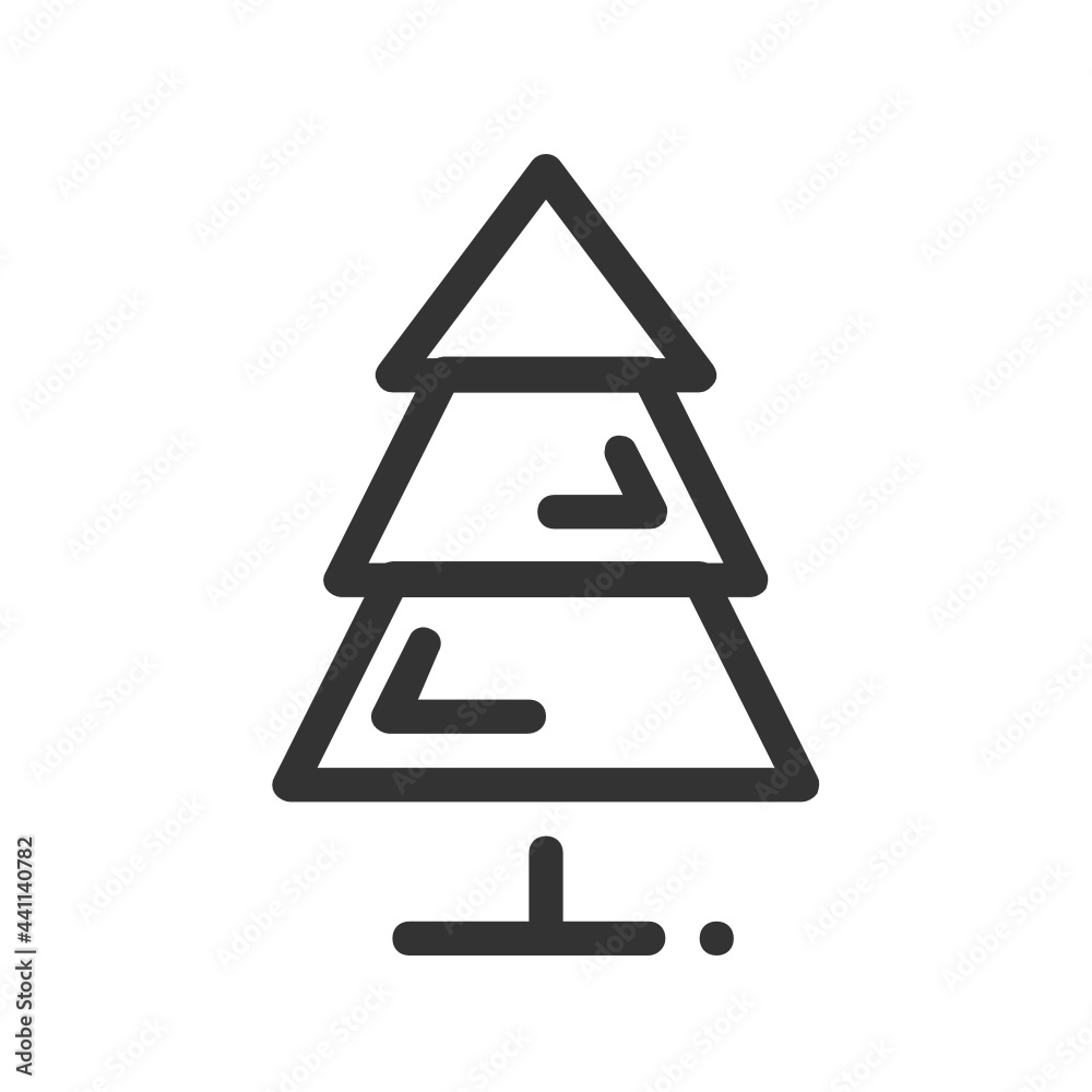 Tree outline icon Tree outline icon
