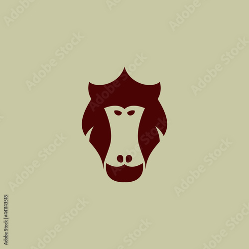 Monkey Baboon Logo photo