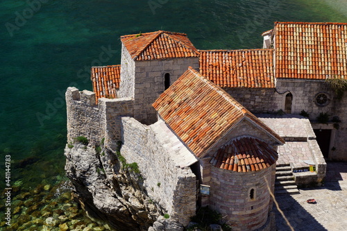 Budva old town in Montenegro