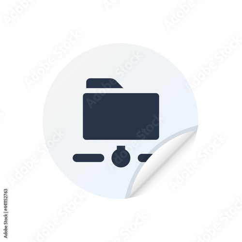 Folder Sharing - Sticker