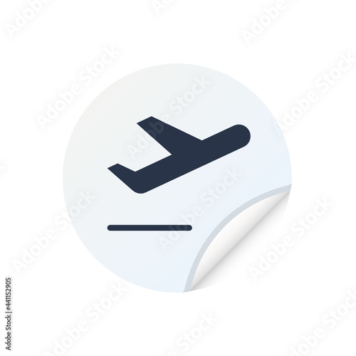 Departure - Sticker