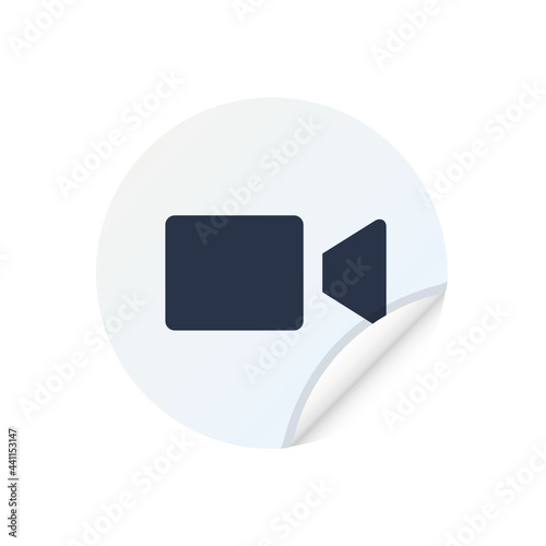 Video Camera - Sticker