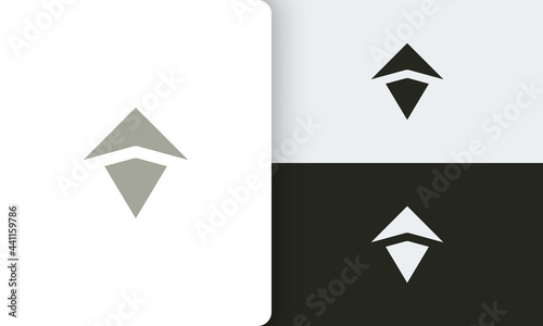 Free Download travel or adventure logo vector design with simple and modern compass shape - GFXLoad