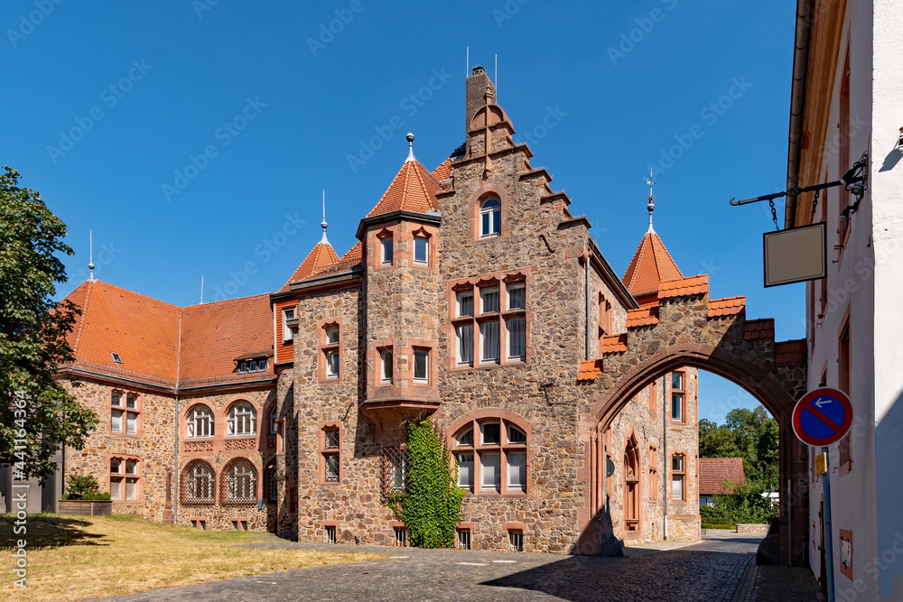 Altstadt von Dieburg in Hessen, Deutschland
