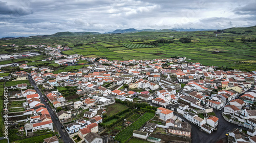 The landscape of Terceira Island in the Azores