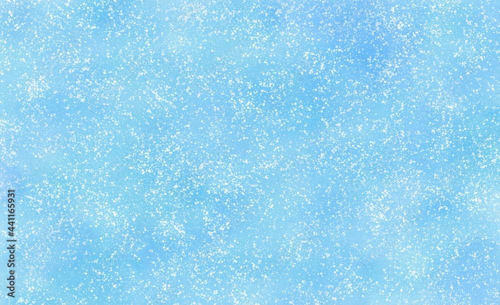 背景壁紙　星　空　雪