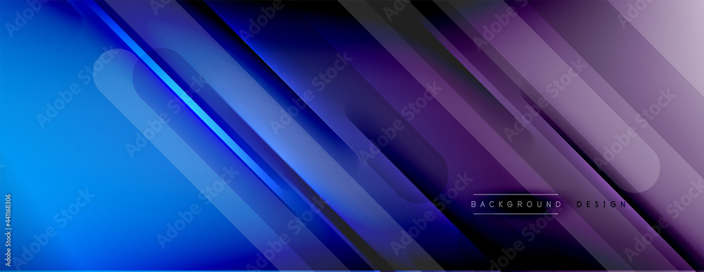 Abstract background. Shadow lines on bright shiny gradient background. Abstract background. Shadow lines on bright shiny gradient background.