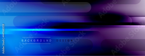 Abstract background. Shadow lines on bright shiny gradient background.