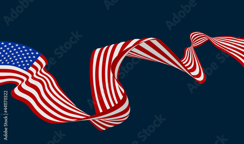 American Flag Design photo
