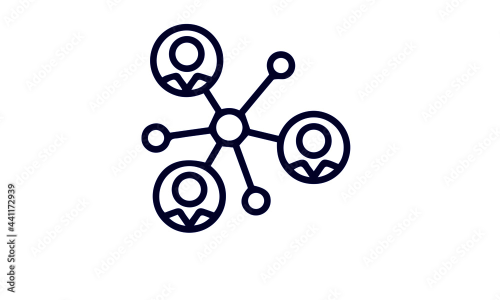 Digital Marketing line icon vector design Digital Marketing line icon vector design